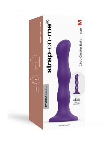 Geisha-Dildo M Lila - Strap-On-Me