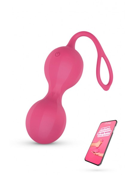 Boules de Kegel vibrantes connectées Stella - EasyConnect