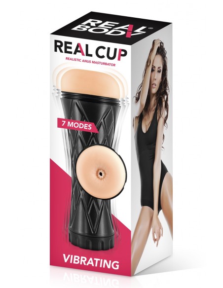 Vibrierender realistischer Anus-Masturbator – Real Body