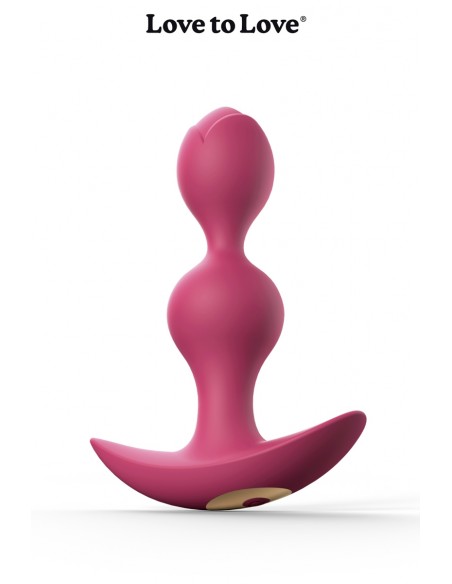 Twinny Bud plug anal vibrador ciruela