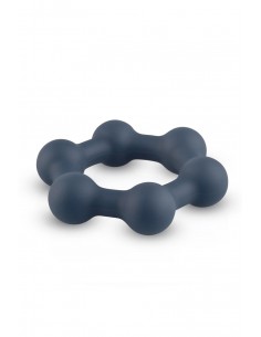 Cockring Hexagonal avec billes en acier - Boners 2