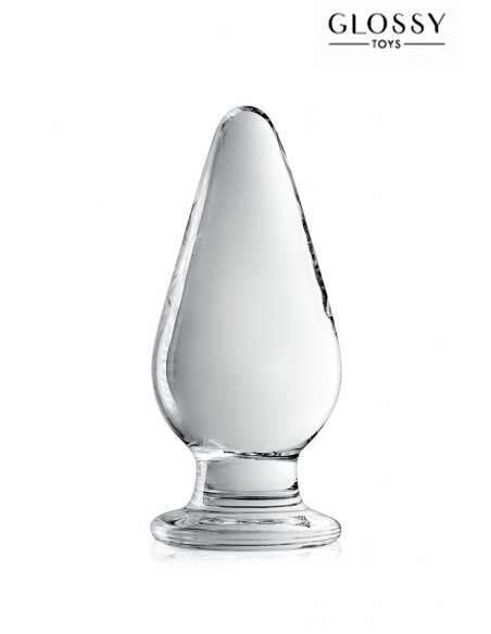 Plug anal de vidrio Glossy Toys No. 26 Clear