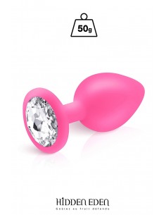 Tapón joya silicona rosa M...