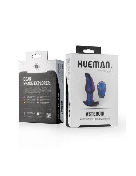 Rotierender Asteroiden-Analplug - Hueman