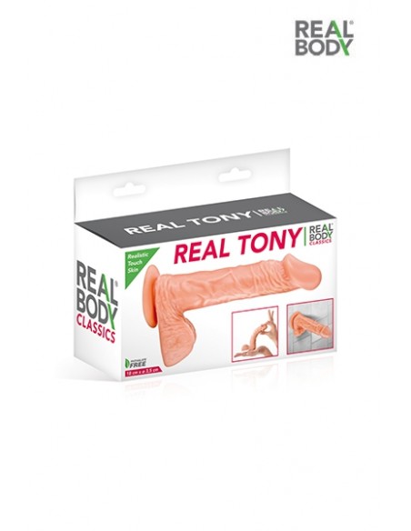 Consolador Realista 18 cm - Real Tony