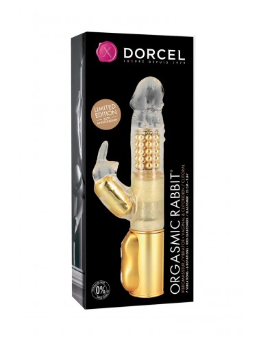 Vibrador Orgasmic Rabbit Gold - Dorcel