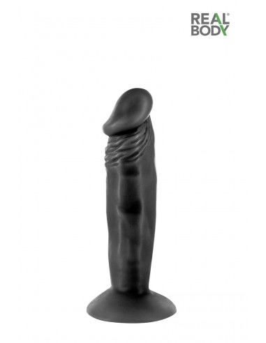 Realistischer Dildo 16 cm schwarz -...