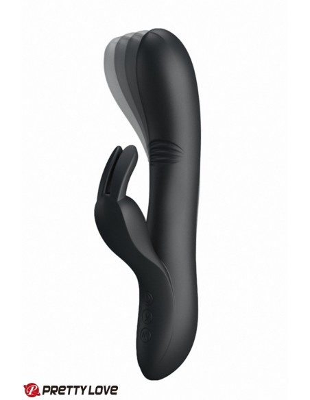 Vibrador Dylan Rabbit - negro