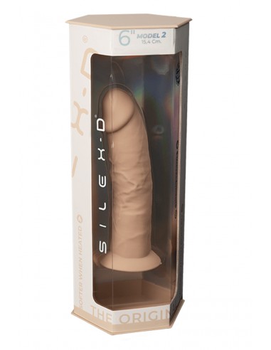 Consolador carne doble densidad 15 cm...
