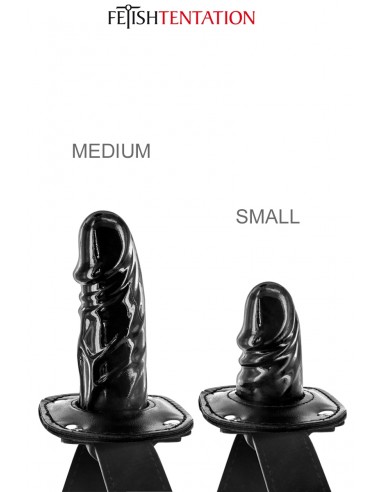 Bâillon avec gode interne - Fetish...