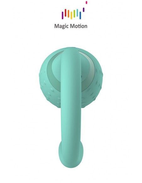 Verbundenes vibrierendes Ei Magic Fugu grün - Magic Motion