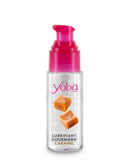 Lubricante con aroma a caramelo 50ml - Yoba