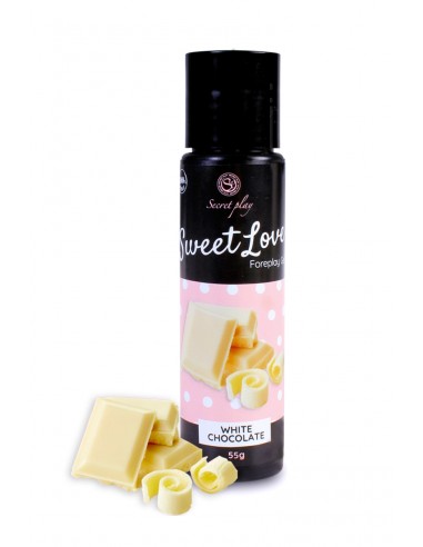 Lubrifiant comestible chocolat blanc...