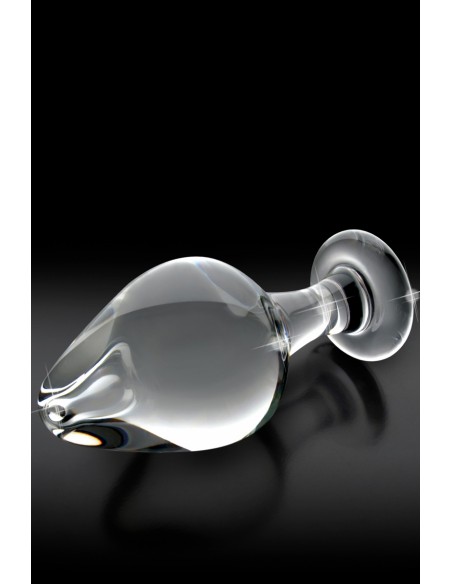 Plug anal de vidrio Icicles nº 25