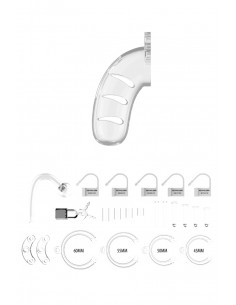 Cage de chasteté 11,5cm avec plug - ManCage 11 2