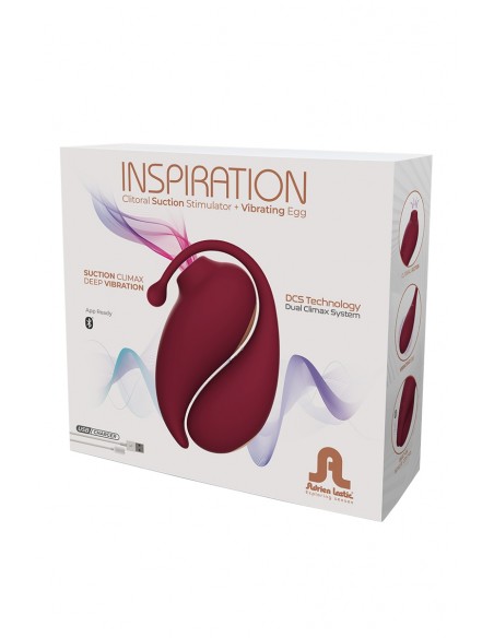 Estimulador de clítoris y huevo vibrador conectado - Inspiración