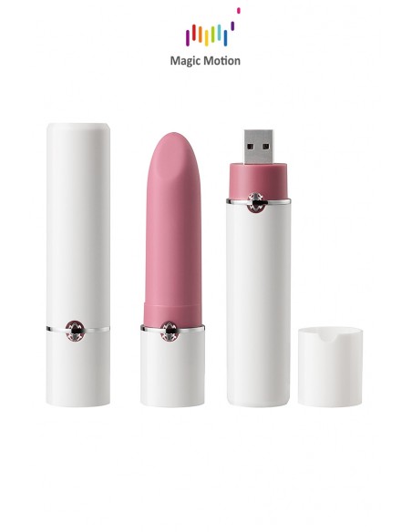 Mini verbundener Vibrator Magic Lotos - Magic Motion