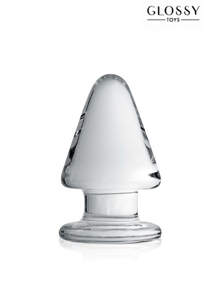 Glas-Analplug Glossy Toys Nr. 23 Klar