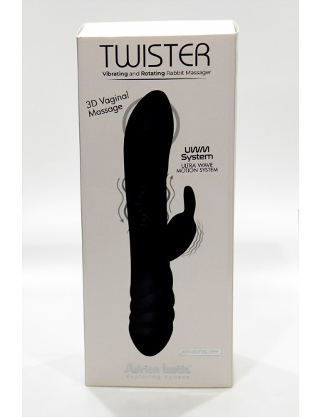 Vibrador Conejo Recargable Twister - Adrien Lastic