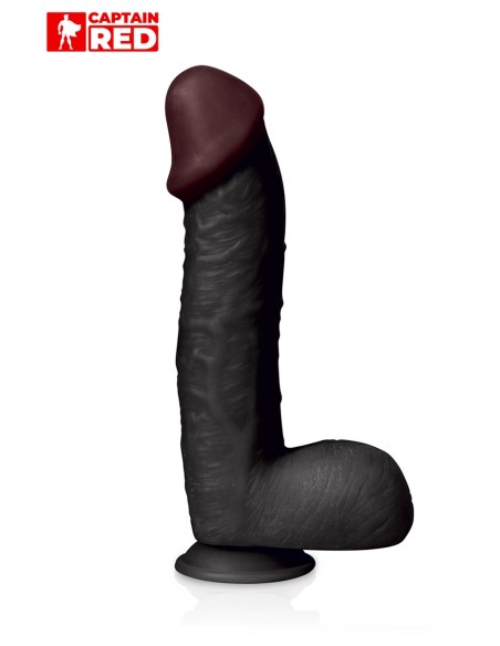 Der Super Black XXL-Dildo 29 x 6,5 cm