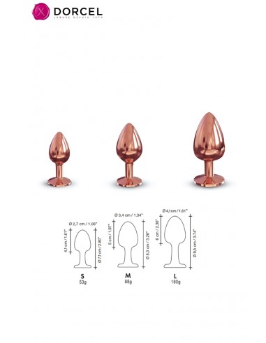 Tapón Diamante L - Dorcel