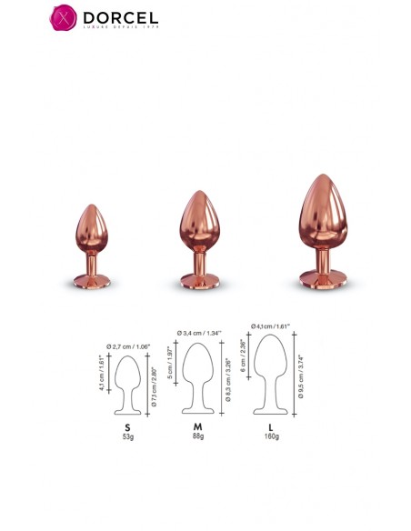 Tapón Diamante L - Dorcel