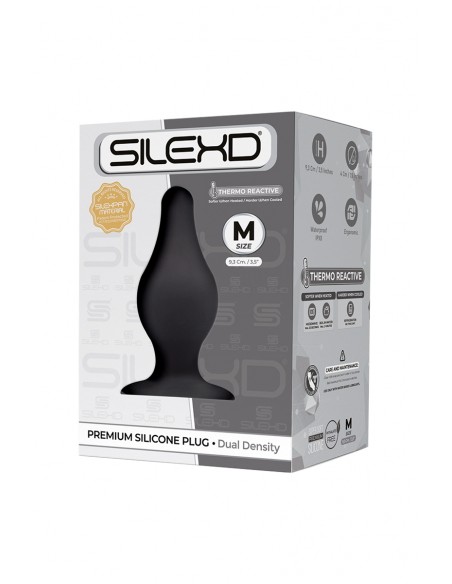 Analplug mit doppelter Dichte, Modell 2 Medium – SilexD