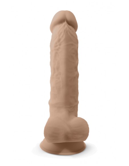 Consolador carne doble densidad 20 cm - SilexD