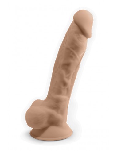 Consolador carne doble densidad 20 cm...