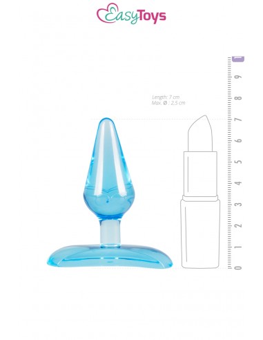 Mini plug anal azul - EasyToys