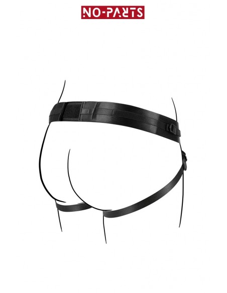 Doppelpenetrationsgurt für Taylor Strap-On – ohne Teile