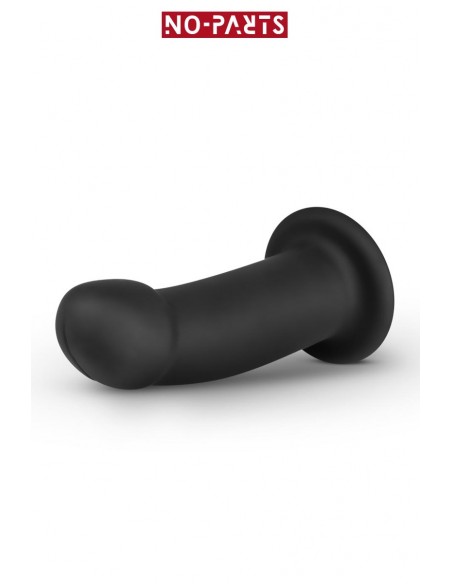 Charlie schwarzer Saugnapfdildo 14,5 cm – Keine Teile