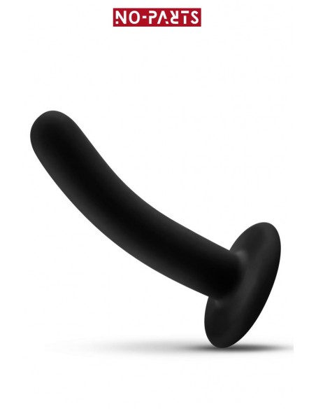 Dildo negro con ventosa Logan 13,5 cm - No-Parts