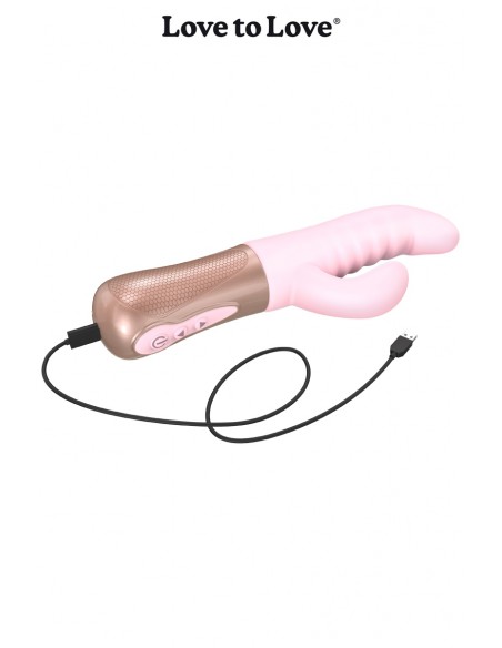 Vibrador Rabbit Sassy Bunny rosa - Love to Love