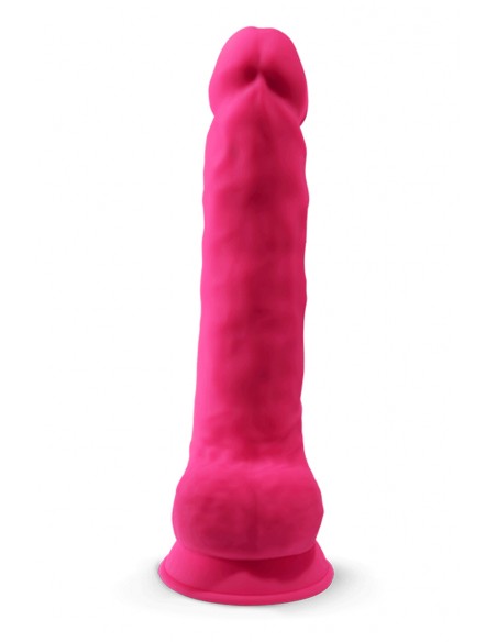 Dildo doble densidad XXL Rosa 38 x 7 cm - SilexD