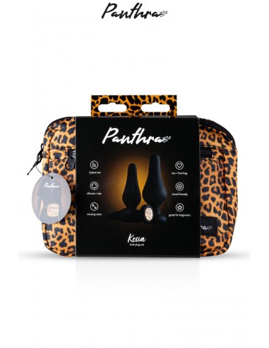 Kit de 3 tapones anales Kesia - Panthra