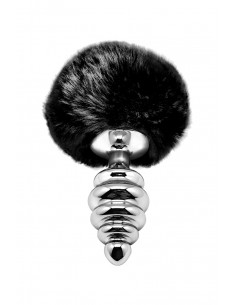 Schwarzer Fluffy Twist M...