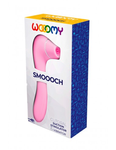 Stimulateur clitoridien Smooch rose -...