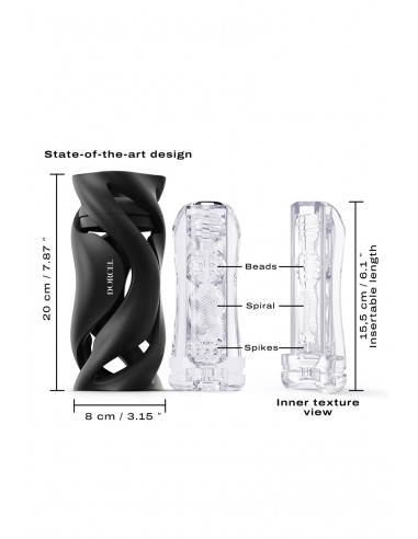 Dorcel Deep Blow Masturbator schwarz