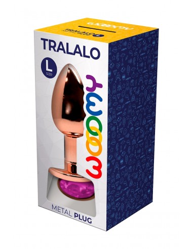 Joya tapón Tralalo rosa L - Wooomy