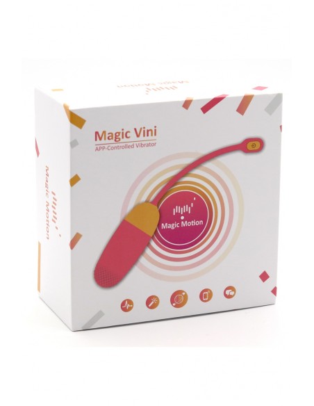 Verbundenes Vibrationsei Magic Vini Orange - Magic Motion
