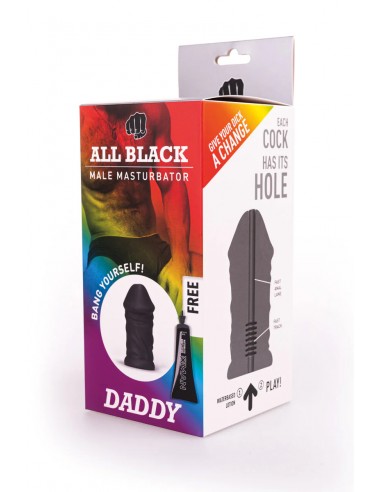 Papa-Masturbator – ganz in Schwarz