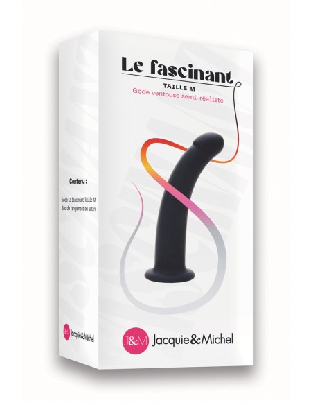 Der faszinierende Saugnapfdildo 15x3cm - Jacquie et Michel