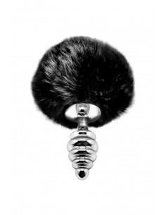 Schwarzer Fluffy Twist S...